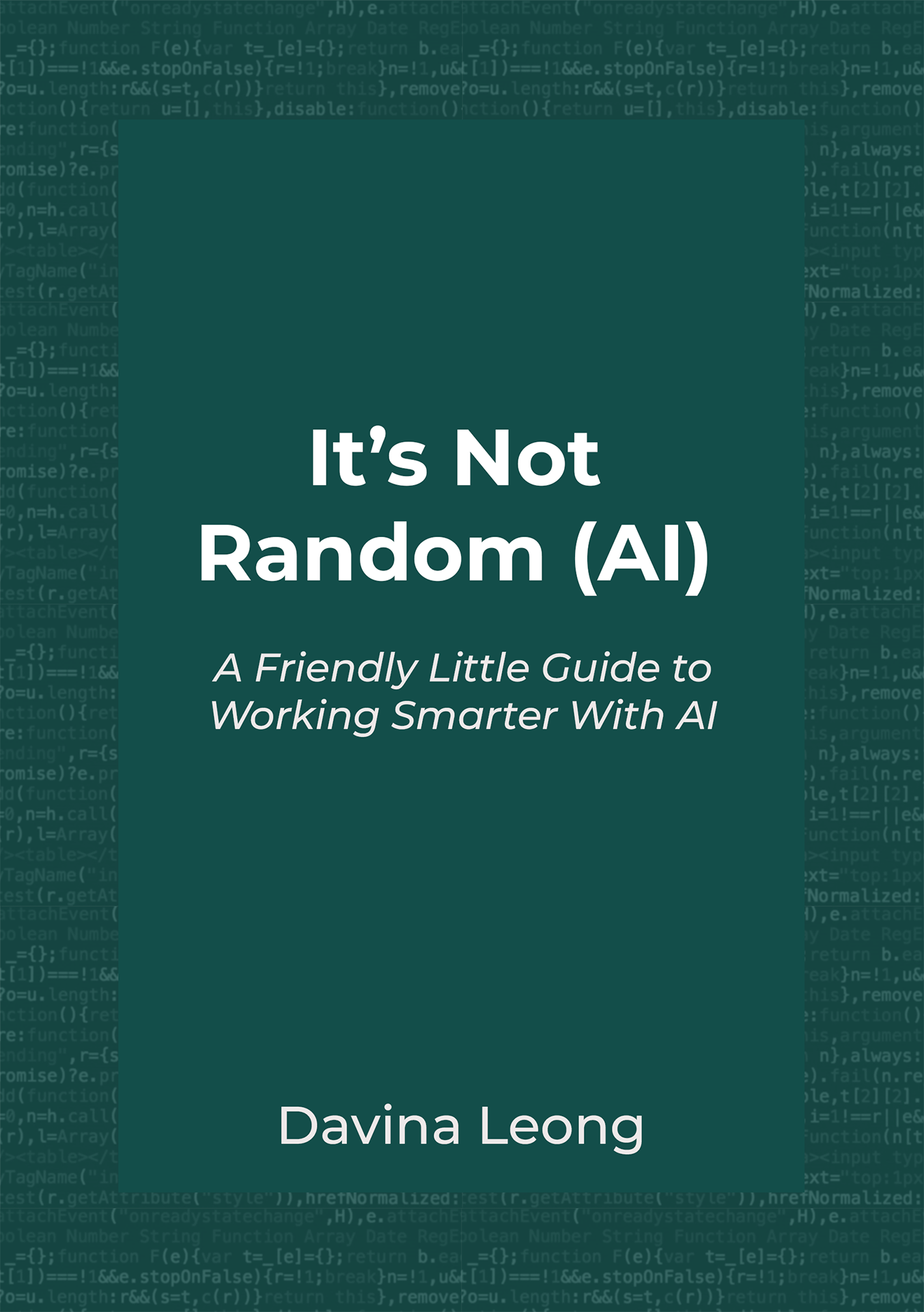 It's Not Random (AI)